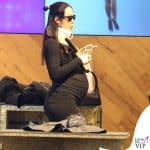 aurora ramazzotti incinta fa shopping da nike a milano