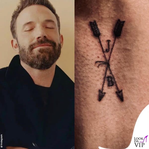 nel carosello di foto c'è anche il tattoo di Ben 