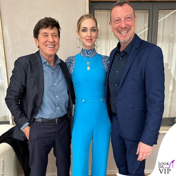 con Gianni Morandi e Amadeus 