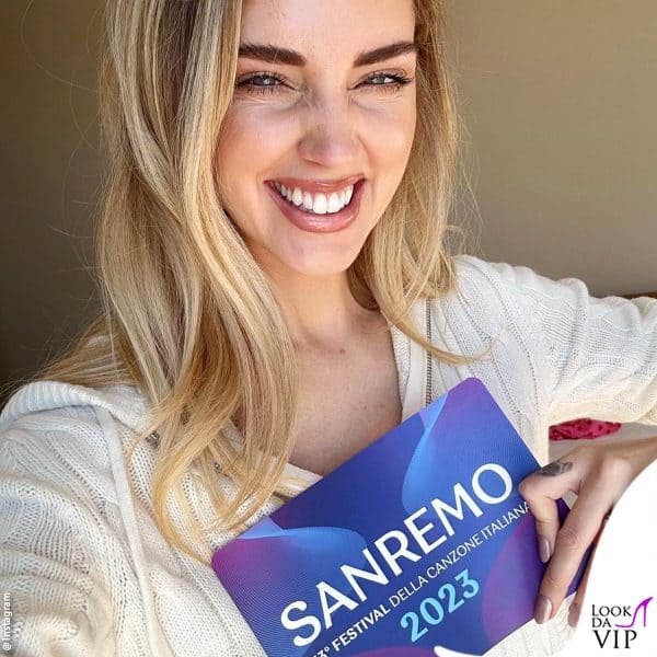 emozione alle stelle per la Ferragni 