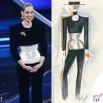 i look Schiaparelli di Chiara Ferragni a Sanremo 2023