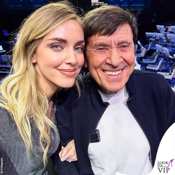 Chiara Ferragni e Gianni Morandi 