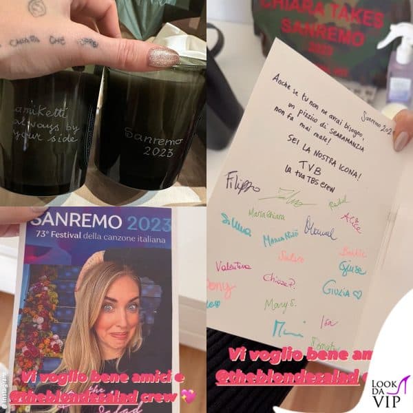 il bigliettino ironico e le candele personalizzate 