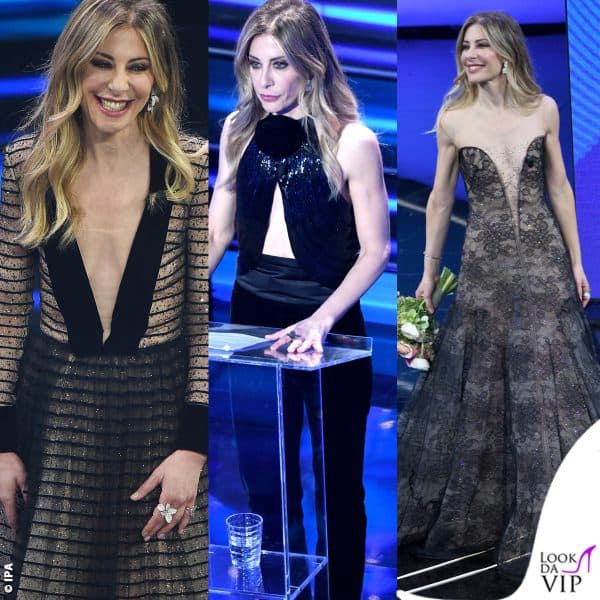 i look giorgio armani prive di francesca fagnani a sanremo 2023