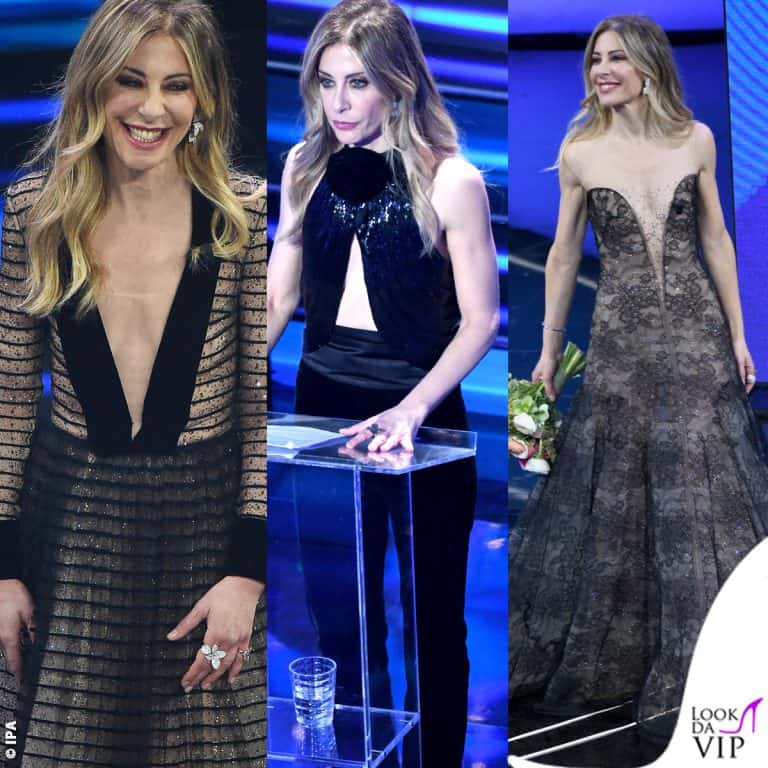 i look giorgio armani prive di francesca fagnani a sanremo 2023