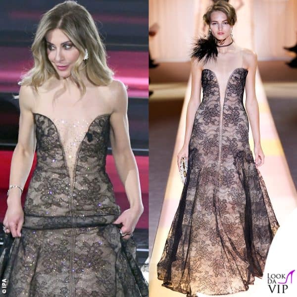 abito Giorgio Armani Privé, collezione autunno-inverno 2013, gioielli Pasquale Bruni 
