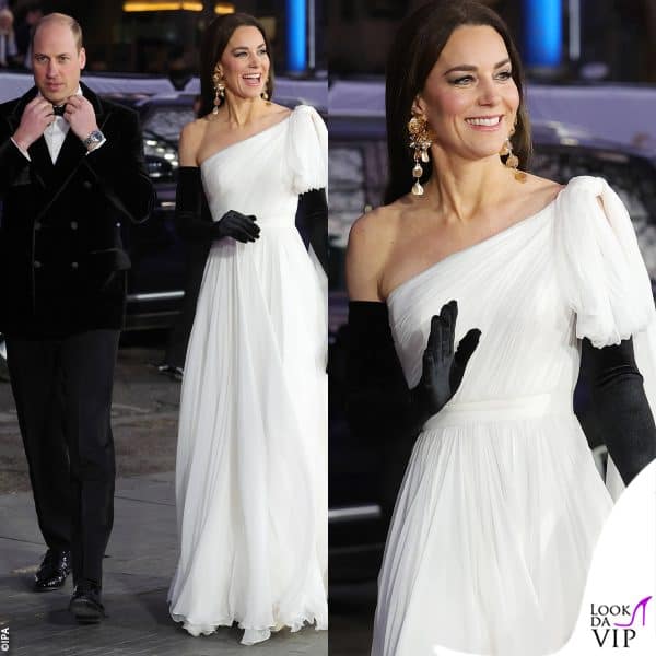 Kate e William arrivano ai Bafta Awards 2023 