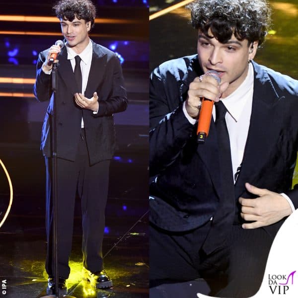 Leo Gassmann in Emporio Armani - voto 6 1/2