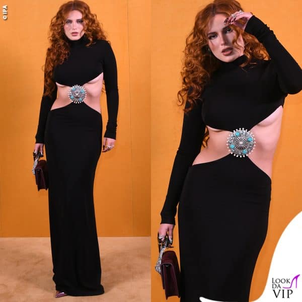 Underboob bollente per Bella Thorne in Roberto Cavalli