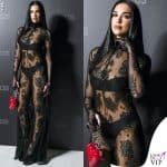 MFW Dua Lipa outfit GCDS
