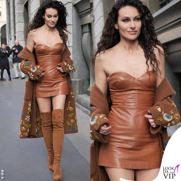 Paola Turani in Ermanno Scervino