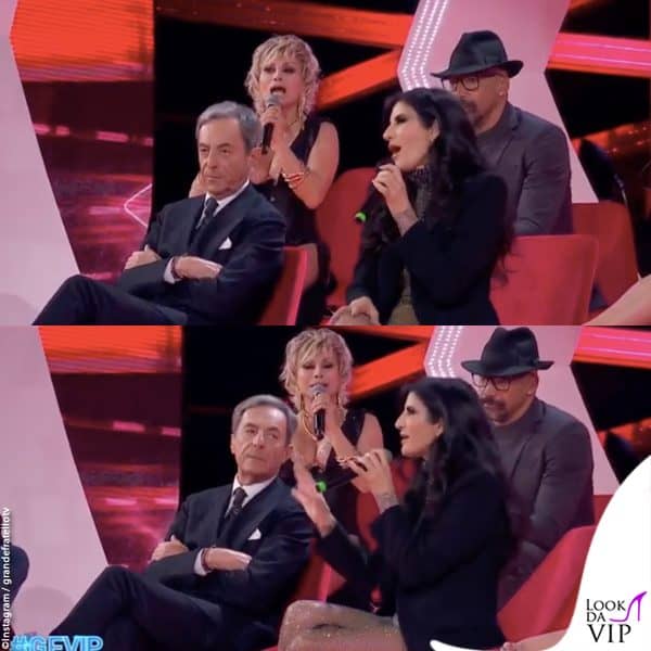 il battibecco con Carmen Russo 