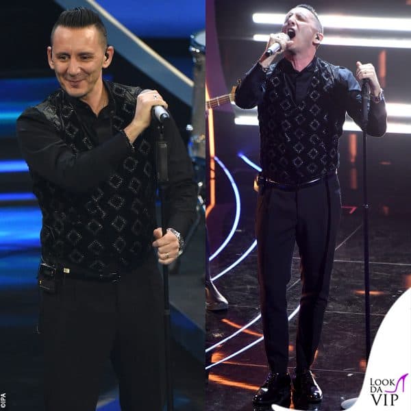 Kekko dei Modà in Emporio Armani - VOTO 5