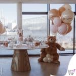 Beatrice Valli baby shower peluche trudi