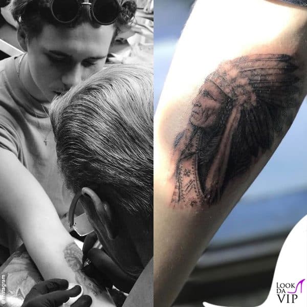 il primo tattoo di Brooklyn è un omaggio a papà David Beckham 