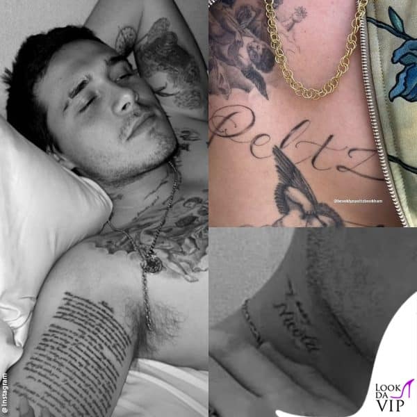 alcuni dei tattoo per la moglie
