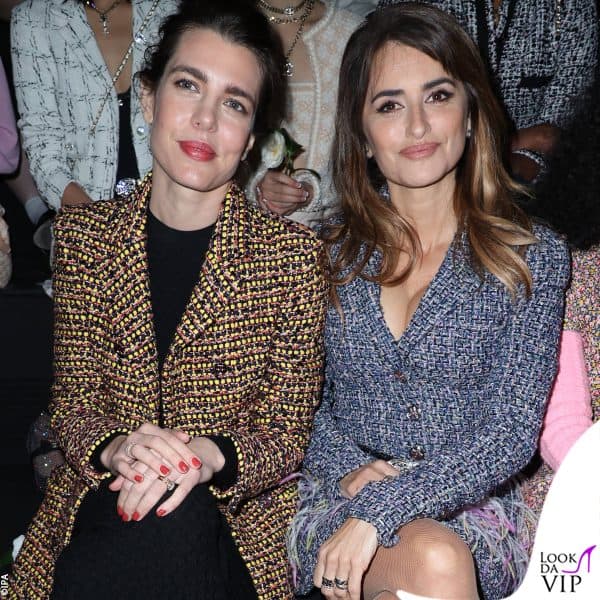 in prima fila con Penelope Cruz 