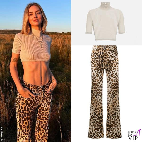 top Fendi, jeans Etro 
