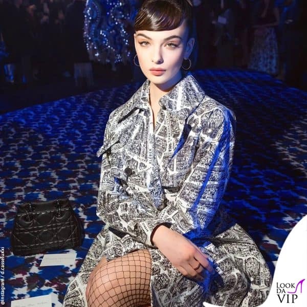 Deva Cassel alla sfilata Dior 