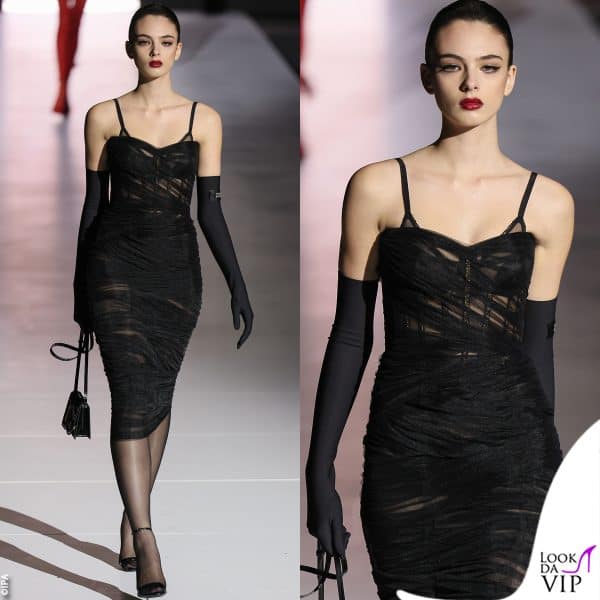 a Milano in passerella per Dolce&Gabbana 