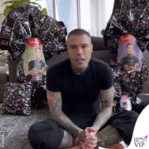 Fedez ha collaborato con Walcor per le uova di Pasqua 
