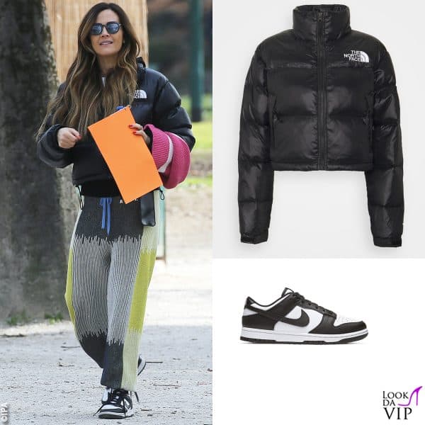 piumino The North Face, pantaloni M Missoni, sneakers Nike