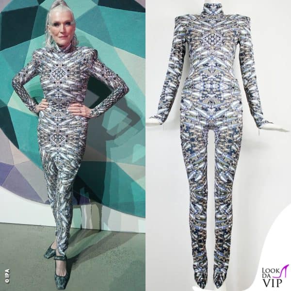 La catsuit The Blonds indossata durante la New York Fashion Week non è adatta a tutte...