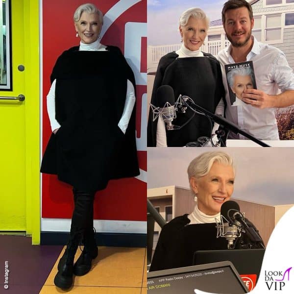 Look Dior alla presentazione del libro a Radio Deejay con Alessandro Cattelan