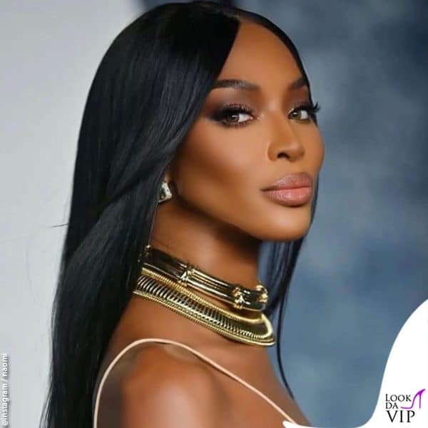 Naomi Campbell nello scatto social incriminato 