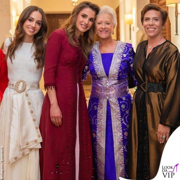 Rania e Iman con le donne di famiglia 