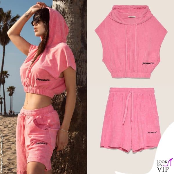 in spiaggia con un look Hinnominate 
