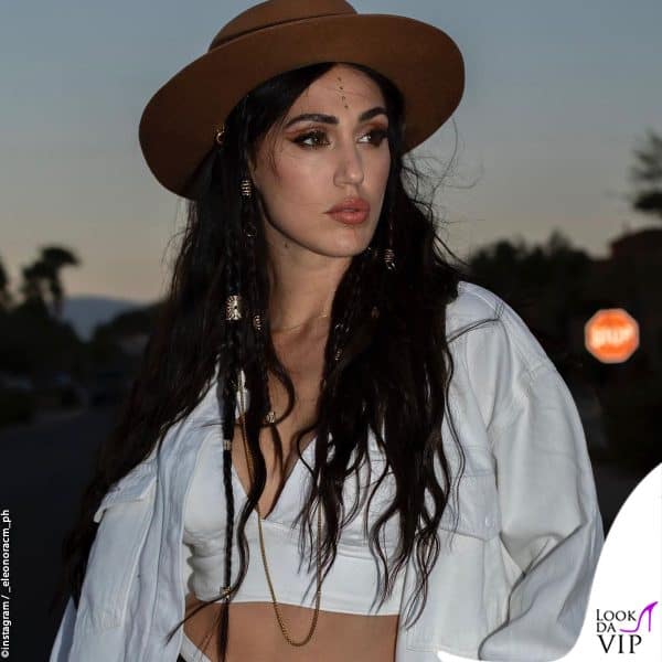 eccola finalmente nel deserto per Coachella 