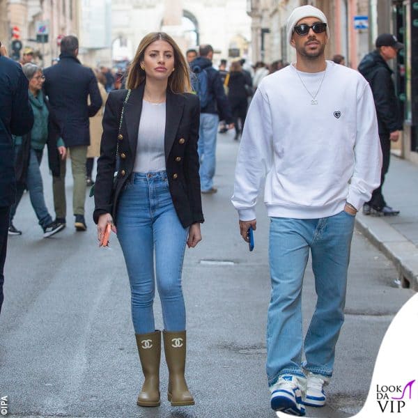 Chiara Nasti e Mattia Zaccagni a Roma 