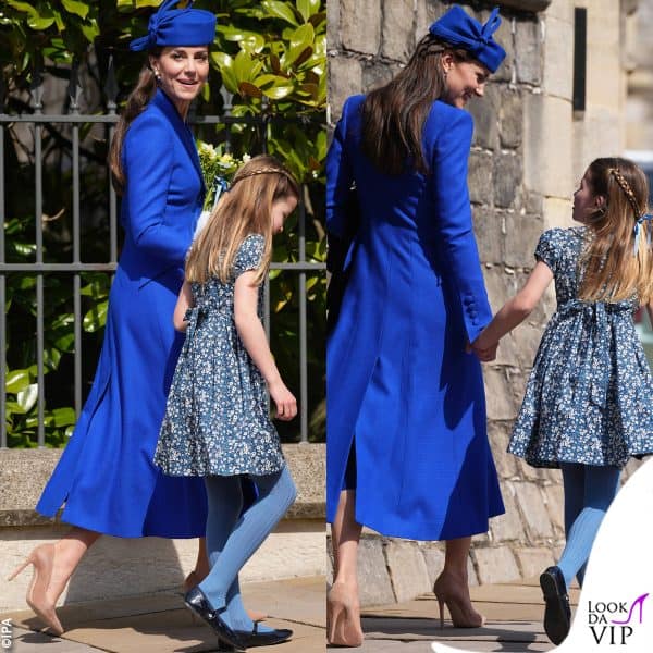 Kate e Charlotte sono apparse molto affiatate 