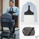 Leah Monroe Amari Abraham Cybex scarpe Air Jordan 1 Low giacca Mugler borsa Dior