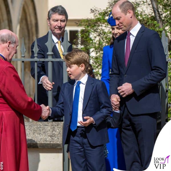 gli eredi al trono William e George 