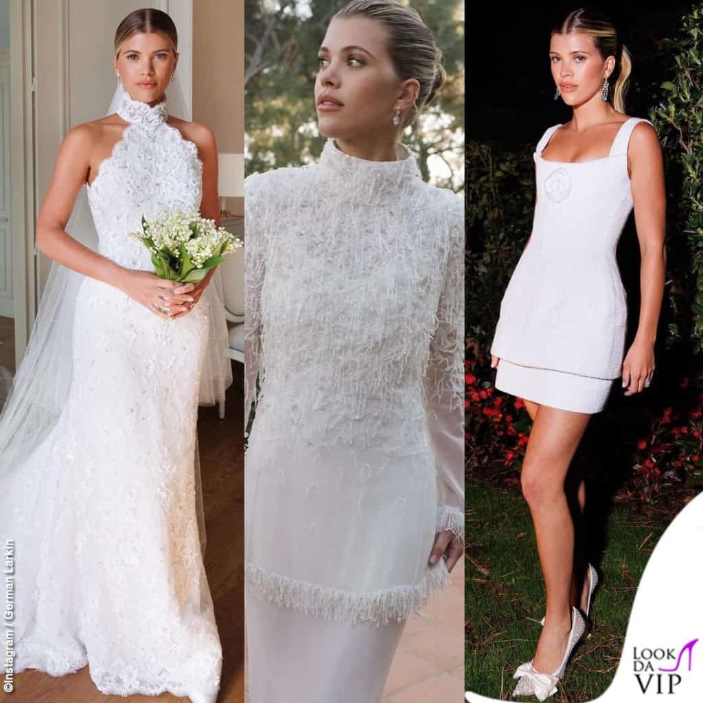 Sofia Richie abito da sposa Chanel