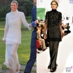 Sofia Richie in Chanel Haute Couture (come Stella Tennant)