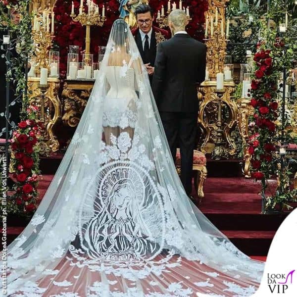 gli sposi indossavano Dolce&Gabbana 