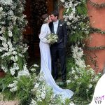 Andrea Agnelli Deniz Akalin nozze abito da sposa 2