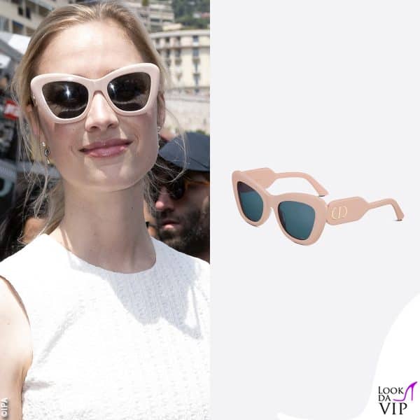 occhiali Dior "B1U" per Beatrice Borromeo 