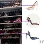 Belen Rodriguez: passione borse firmate e scarpe col tacco vertiginoso