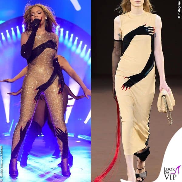 La catsuit è una rivisitazione di un outfit della collezione fall 2022