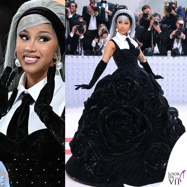 abito Chenpeng per Cardi B
