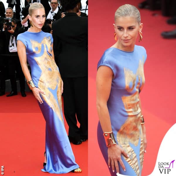 Caro Daur sul tappeto rosso del Festival di Cannes 