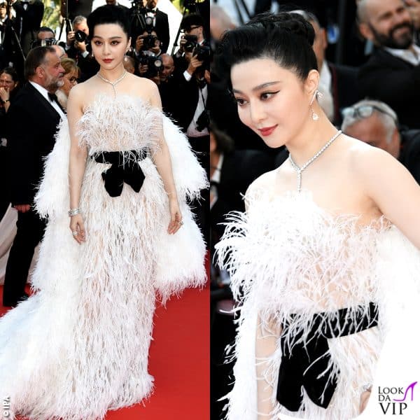 Fan Bingbing con un abito Tamara Ralph 