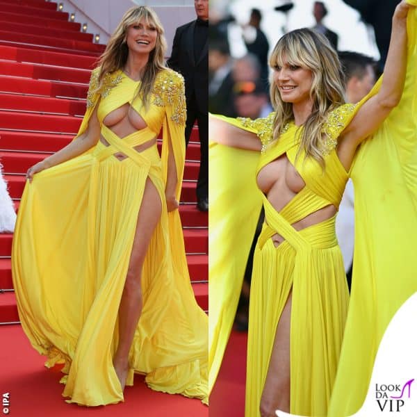 abito Zuhair Murad per Heidi Klum