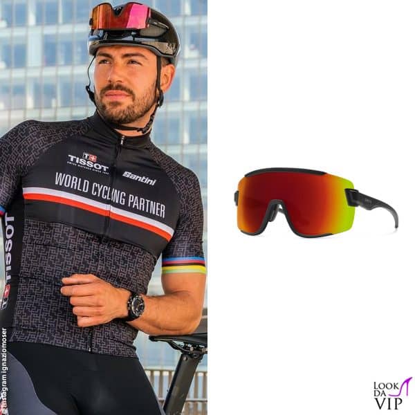 Ignazio Moser con i "Wildcat" di Smith (199 euro)