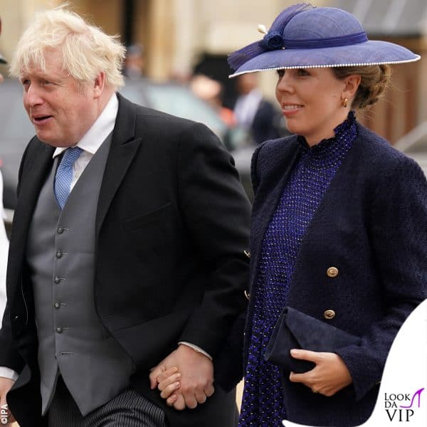 l'ex primo ministro britannico Boris Johnson e la moglie Carrie Symonds, in Claudie Pielot