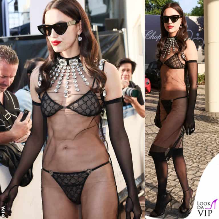 I look di Irina Shayk a Cannes 76